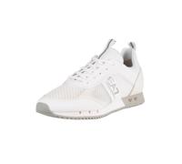Woven Trainers White/Silver 11 UK