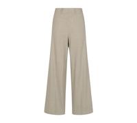 Woven Woman's Trousers - female - Herno - Wide Trousers - Beige - XL - Trousers XL