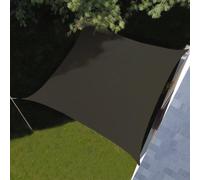Woven Wood 3.6x3.6m Square Charcoal Ocean Breeze Standard Sail Shade Woven Wood Charcoal