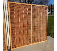 Woven Wood 6Ft X 3Ft Framed Willow Hurdles