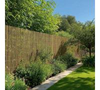 Woven Wood Premium Bamboo Cane Fencing Screening Rolls 4M(L) X 1.5M(H)
