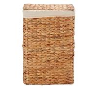 Wovenhill | Large Milton Rattan Hamper | Handmade Laundry Basket | Natural | W50 x D40 x H70cm