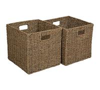 Wovenhill Seagrass Square Storage Baskets - Set of 2