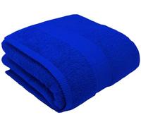 WovenWonder Extra Large Jumbo Bath Sheet (100 x 150 cm) Luxury 100% Egyptian Combed Cotton Super Soft 800-GSM XL Bathroom Towels Body Wrap (Blue, Bath Sheet 1 Pack)