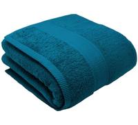 WovenWonder Extra Large Jumbo Bath Sheet (100 x 150 cm) Luxury 100% Egyptian Combed Cotton Super Soft 800-GSM XL Bathroom Towels Body Wrap (Blue Lagoon, Bath Sheet 1 Pack)