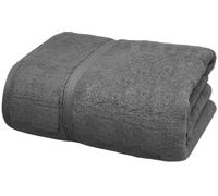 WovenWonder Luxury Jumbo Bath Sheet Extra Large Super Soft 800-GSM Big Bathroom Towels (100 X 150 CM) Spa Body Wrap Hotel Quality (Charcoal Grey, Jumbo Bath Sheet)