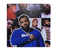 WovRHhyP Kevin Rock Rapper Gates Metal Sign Decor Wall Art Indoor Decorative Plaque Poster Tin Painting Modern Door Sign for Club Vintage Metal Hanging Picture for Cafes/Bar/Garage (12x12Inch)