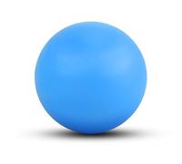 WOVTE Massage Lacrosse Ball for Myofascial Release, Foot, Back, Trigger Point Treatment Ball, Muscle Knot, Yoga (Blue)