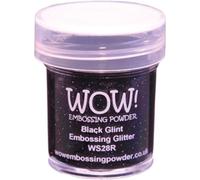 Wow Embossing Powder 15ml-Black Glint