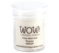 WOW! Embossing Powder 15ml, Clear Matte Dull