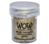 WOW! Embossing Powder 15ml, Metallic Gold Sparkle