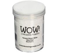 WOW! Embossing Powder Embossing Powder Ultra High Large Jar, 160ml, Opaque Bright White