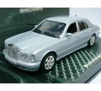 WOW EXTREMELY RARE Bentley Arnage R S2 RL 6.75 16V 2001 Ice Blue 1:43 Minichamps