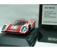 WOW EXTREMELY RARE Porsche 917 Attwood Winner LeMans 1970 1:43 Minichamps-Spark