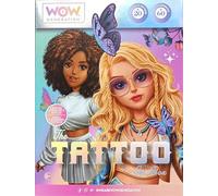Wow Generation - Glitter Tattoo Kit, Glitter Pens, Decorative Gems, Creative Stencils, Temporary Tattoos, Ideal for Gifting