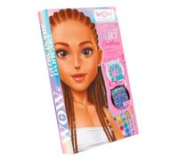 Wow Generation - Glow in The Dark Artistic Set, Creative Crafts for Girls with Luminous Accessories