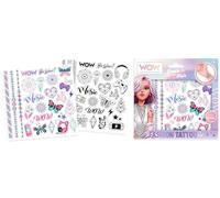 WOW Generation Set of 50 Coloured Tattoos & Black & White