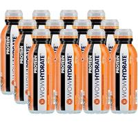 Wow Hydrate Protein Water 10g Tropical 12X500ml - By Shop 4 Less