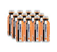 WOW HYDRATE Protein Water, Tropical Flavour Protein Drink, Natural Flavourings, Healthy Hydration, 10g Protein, Low Calorie, Sugar Free & Fat Free, Your Everyday Protein Boost, 12 x 500ml