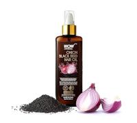 WOW Onion Hair Oil for Hair Growth and Hair Fall Control - With Black Seed Oil Extracts - 200 ml
