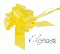wow party supplies Yellow Poly Pull Bows 30 mm x 30 pcs