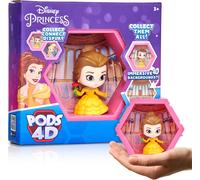 WOW PODS 4D Disney Princess Belle Connectable Collectable Bobble-head Figure