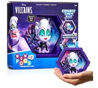 WOW! PODS - 4D Disney Ursula, Unique Connectable Collectable Bobble-head figure that Bursts from their World into Yours, Wall or Shelf Display, Disney Toys and Gifts for Kids, Adults and collectors