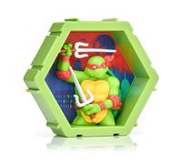 - 4D Ninja Turtles Raphael, Unique Connectable Collectable Bobble-head figure that Bursts from their World into Yours, Wall or Shelf Display, Ninja