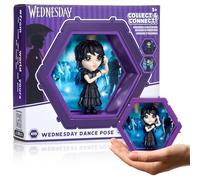 PODS 4D Wednesday Addams School Dance | Connectable Collectable Bobble-head figure that Bursts from their World into Yours | Wall or Shelf Display |