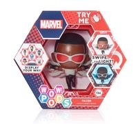 WOW! PODS Avengers Collection - Falcon | Superhero Light-Up Bobble-Head Figure | Official Marvel Collectable Toys & Gifts