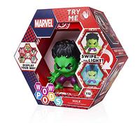 WOW! PODS Avengers Collection - Incredible Hulk | Superhero Light-Up Bobble-Head Figure Age 3+ | Official Marvel Toys, Collectables & Gifts