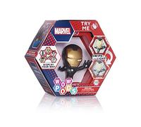 WOW! PODS Avengers Collection - Iron Man Metallic Limited Edition | Superhero Light-Up Bobble-Head Figure | Official Marvel Toys, Collectables & Gifts