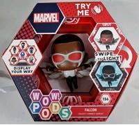 WOW Pods Falcon Light-Up Figure Avengers Collection Marvel Superhero MCU 156