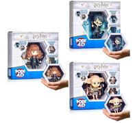 WOW! PODS Harry Potter 4D Collectable Figure Bundle | Harry Potter, Hermione & Dobby | Connectable Bobble-Head Display Figures | Official Wizarding World Merchandise