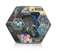 WOW! PODS Jurassic World Dinosaur Triceratops Age 3+ | Light-Up Bobble-Head Figure | Official Jurassic World Dominion Merchandise, Toys and Gifts for Boys and Girls, Aged 5+