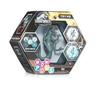 WOW! PODS Jurassic World Dinosaur Velociraptor Blue | Light-Up Bobble-Head Figure | Official Jurassic World Dominion Merchandise, Toys and Gifts for Boys and Girls, Aged 5+