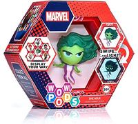 WOW! PODS Marvel Avengers Collection, She Hulk Superhero Toys Light Up Bobble Head Figure Official Marvel Collectable Toys and Gifts Number 209 in Series, Multicolour