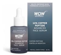 WOW Skin Science 10% Copper Peptide Advanced Face Serum | Copper Peptide + Centella Asiatica | Improves Firmness, Elasticity & Fine Lines | Anti-Ageing Repair Serum | All Skin Types | 30 ml