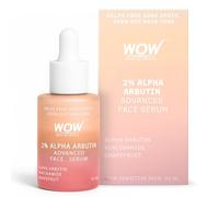 WOW Skin Science 2% Alpha Arbutin Advanced Face Serum | Dark Spot Corrector with 5% Niacinamide & Grapefruit | Fades Hyperpigmentation, Evens Skin Tone, Brightening Serum for Sensitive Skin | 30 ml