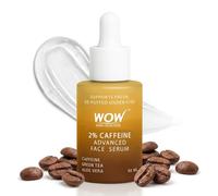 WOW Skin Science 2% Caffeine Advanced Face Serum | Caffeine + Green Tea + Aloe Vera | De-Puffing, Dark Circle & Tired Skin Relief | Energising Under-Eye & Face Serum | Fast Absorbing | 30ml