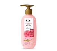 WOW Skin Science Himalayan Rose Body Lotion For Light Hydration - Normal To Oily Skin - with Rose Water, Beetroot Extract - 400mL