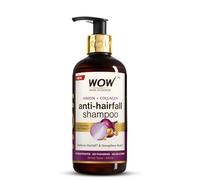 WOW Skin Science Onion Shampoo With Red Onion Seed Oil Extract, Black Seed Oil & Pro-Vitamin B5 - No Parabens, Sulphates, Silicones, Color & Peg - 300 ml