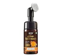 WOW Skin Science Ubtan Foaming Exfoliating Face Wash Facial Cleanser - Face Wash for Oily Skin with Acne - Face Wash for Women & Men - Exfoliating Facial Scrub Face Cleanser - Facial Skin Care Product