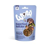 WOW Soft Snacks I Bars Lamb I Lamb with Red Beet for Dogs I 100% Natural I Dietary Supplement I Reward for Game & Training (1 x 150 g)
