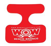 WOW Sports Foam Water Saddle Float for Adults and Kids, Water Accessories Red, 21" x 20" x 1.6"