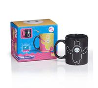 WOW! STUFF Fall Guys Gaming - Frenzy Team Yellow Heat Reveal Mug Age 8+ | Reveals Bean and Crown| Official Merchandise, Collectibles, Toys Gifts | for Fans, Fall Guys - Frenzy Team Yellow, Black