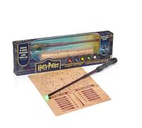 WOW! STUFF Harry Potter Light Up Magic Wand Harry Potter Movie Replica Resin with LED Colour Changing App & Magic Chart Size Approx. 35.0 cm Battery Operated