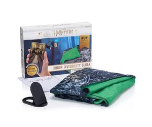 WOW! STUFF Harry Potter Real FX Junior Invisibility Cloak | Official Wizarding World Dress Up Cosplay Gifts and Toys | Role Play Cape and Costume Accessory for Harry Potter Fans, Girls and Boys