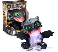 WOW! STUFF HTTYD Toothless Puppetronic by RealFX, Amazing Animatronic Toothless with 1st Edition certification, Looks, Feels & Sounds Real!, Over 50 Action & Sound Combinations, 25.5cmHigh