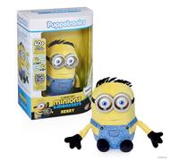 WOW! STUFF Minions Palm Puppetronic - Henry | 40+ Sounds and Actions | Blinking Eye & Moving Mouth | Pairs with Minions James & Dick Palm Puppetronics | For Fans Age 6+